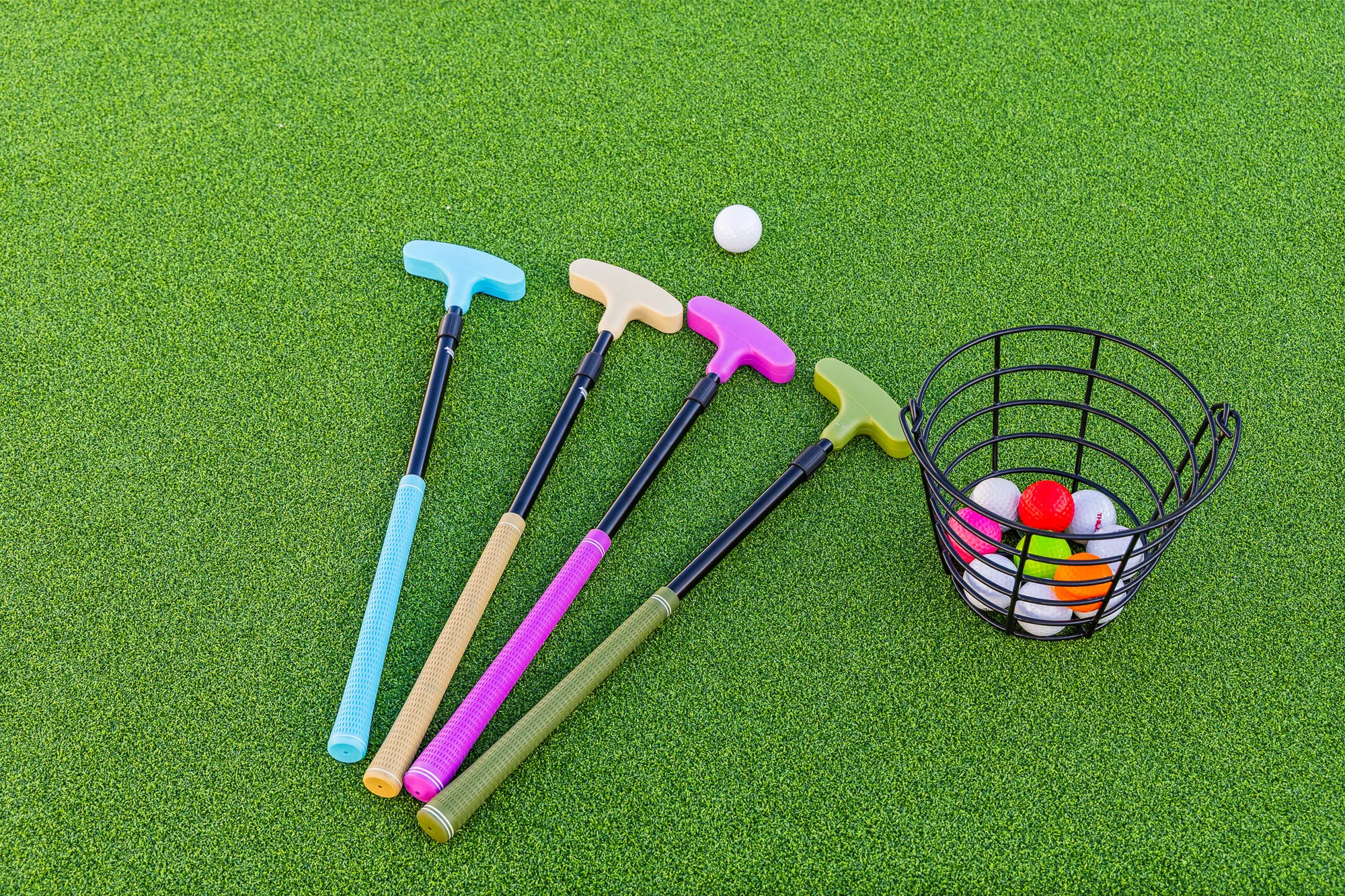 Mini golf aerial view